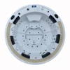 newest round bath JCS-67 with one baby seat and six adult seats cast iron pool