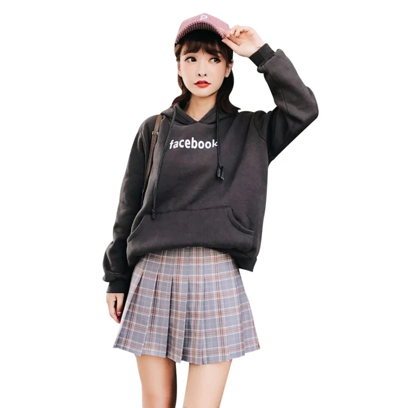 

Women Casual Plaid Skirt Girls High Waist Pleated Skirt A-line School Skirt Uniform With Inner Shorts, N/a