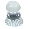 Kitchen Soap Dispensing Palm Brush, Dish Wash Palm Scrubber, Good Grip Soap Dispensing Palm Brush