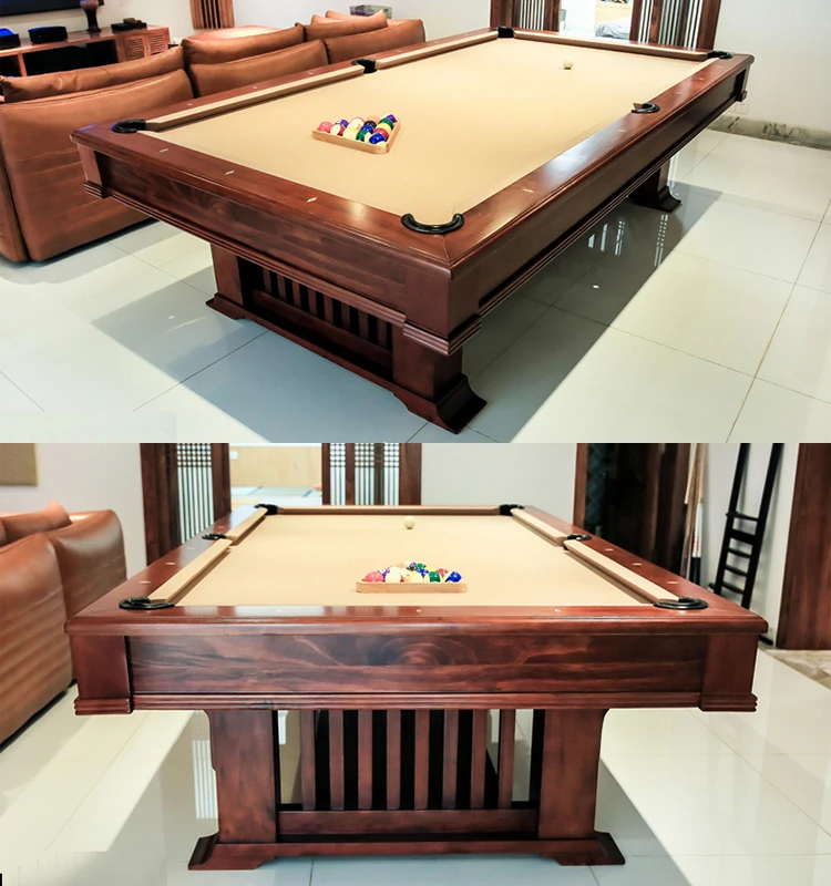 Wholesale Solid Wood Best 8ft Slate 9 Ball Billiards Game Pool Tables ...