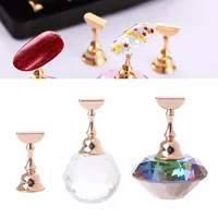

1 Set Nail Art display Stand Practice Display Tip Holder Magnetic Manicure Nail Showing Shelf Stand