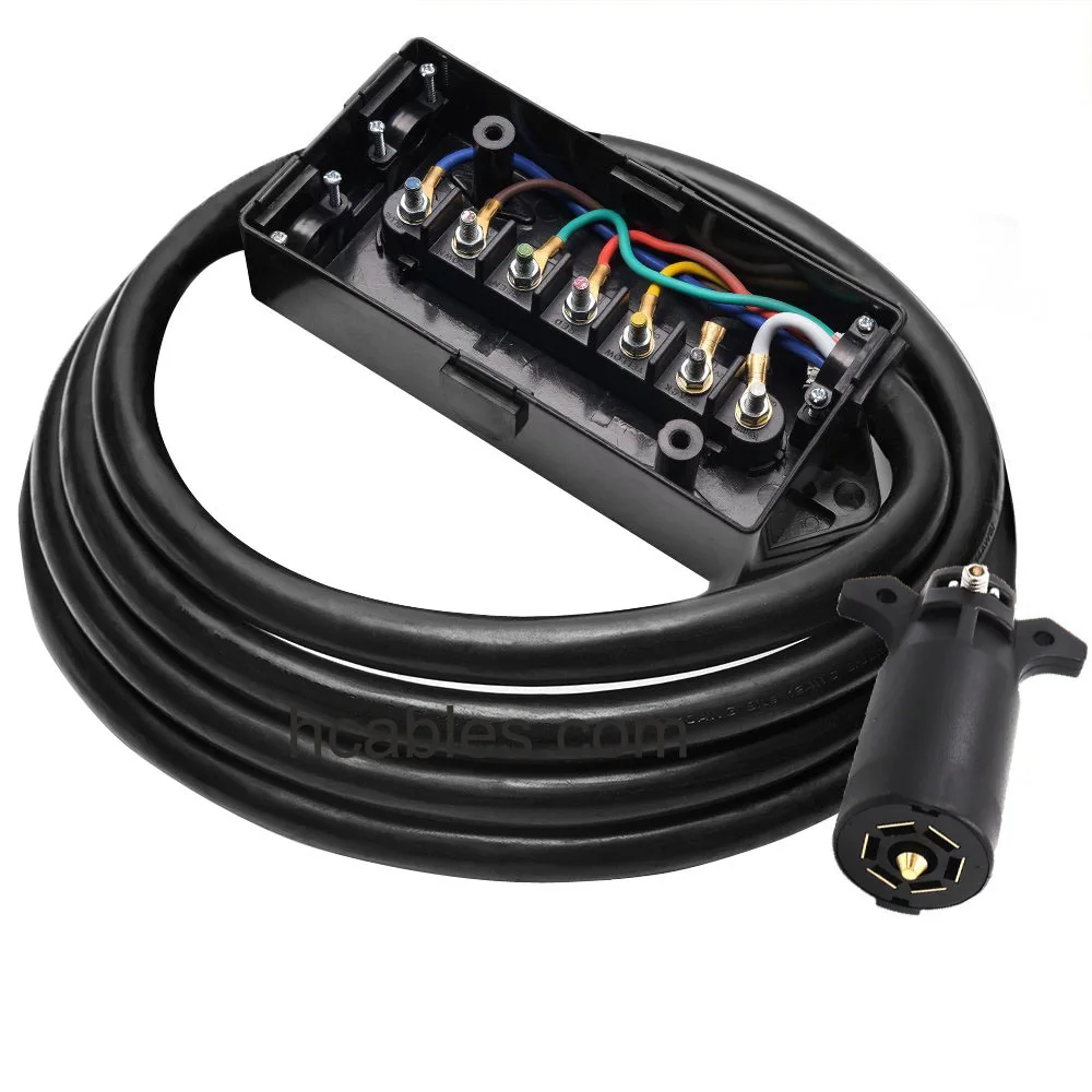 7 Way Wire Harness Junction Box American Rv Trailer Cable Buy Trailer