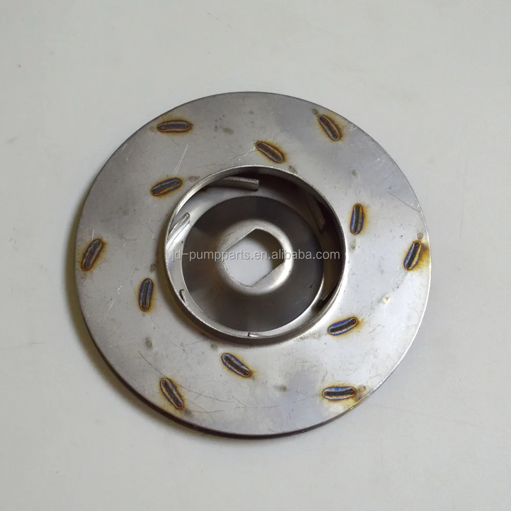 
Stainless steel pump impeller for 12T multistage pump with laser repair welding 