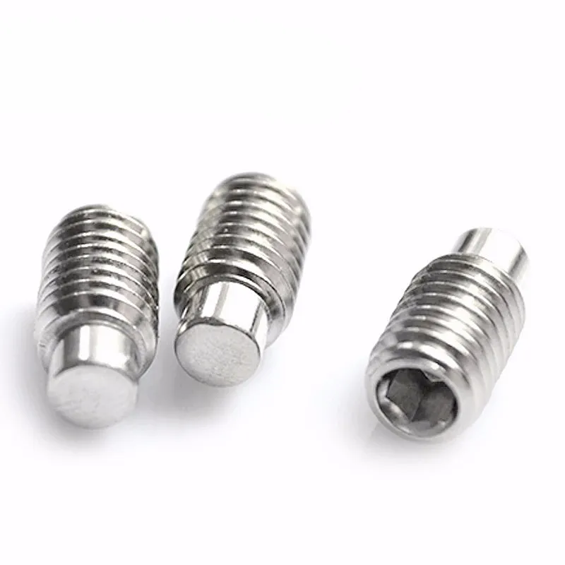 Stainless Steel Ss304 Hexagon Socket Dog Point Set Screw Din915 Buy