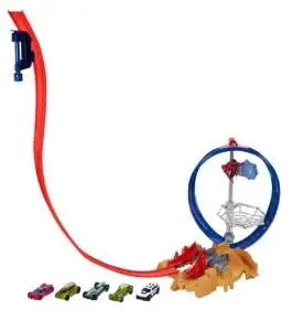 spider man race car track