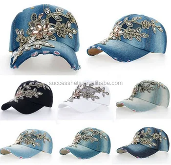 bling baseball hats