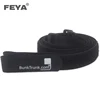Flexible hook and pile strap/hook and loop book strap