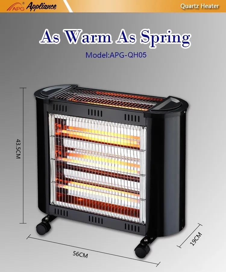 2000w Apg Infrared Portable Room Electric Quartz Heater Buy Quartz