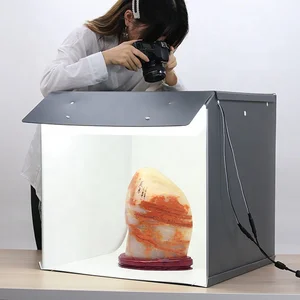 F60 Portable Folding Photo Light Box Mini Studio