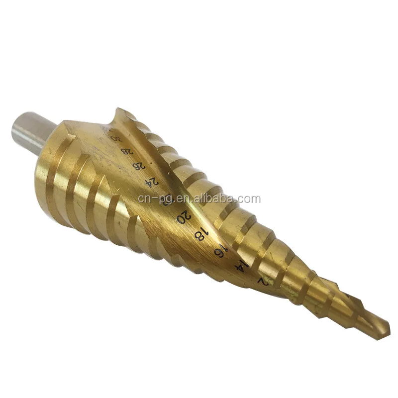 Spiral Groove Step Drill 3pcs Double Bubble Shell Helicla Flute ...