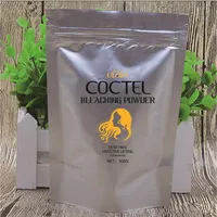 

professional protein collagen oxygen chemical components of lighener blondier dust blue hair bleach color bleaching powder