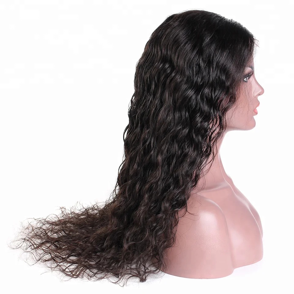 

Unprocessed Brazilian Water Wave 360 Lace Wig For Black Women