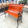 Outdoor design solid wooden public chair antique style best value garden benches wpc cast iron legs parts