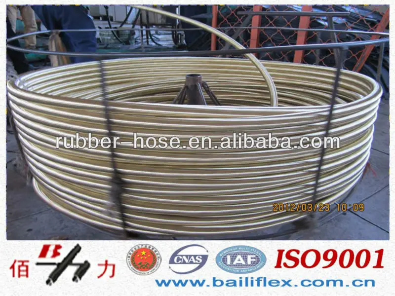 Hs Code 40092100 Rubber Hydraulic Hose Dealers Sae 100 R2 /din En 853