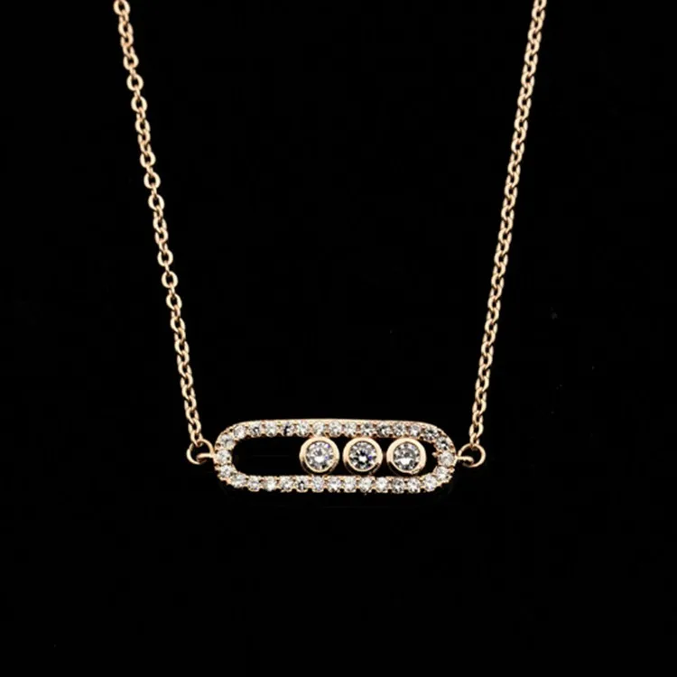 

Fancy gold hand chain artificial diamond charm bracelet design for girls