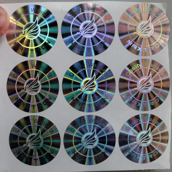 Professional manufacture hot custom security label sticker overlay florida id hologram