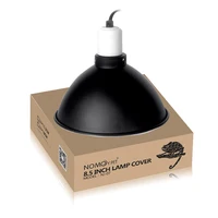 

NOMOY PET wholesale high quality 8.5 Inch Deep Dome Lamp Fixture for reptile lamp NJ-07-A