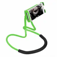 

Universal 360 Degree Rotation Flexible Lazy Hanging Neck Phone Stands Necklace Bracket Support