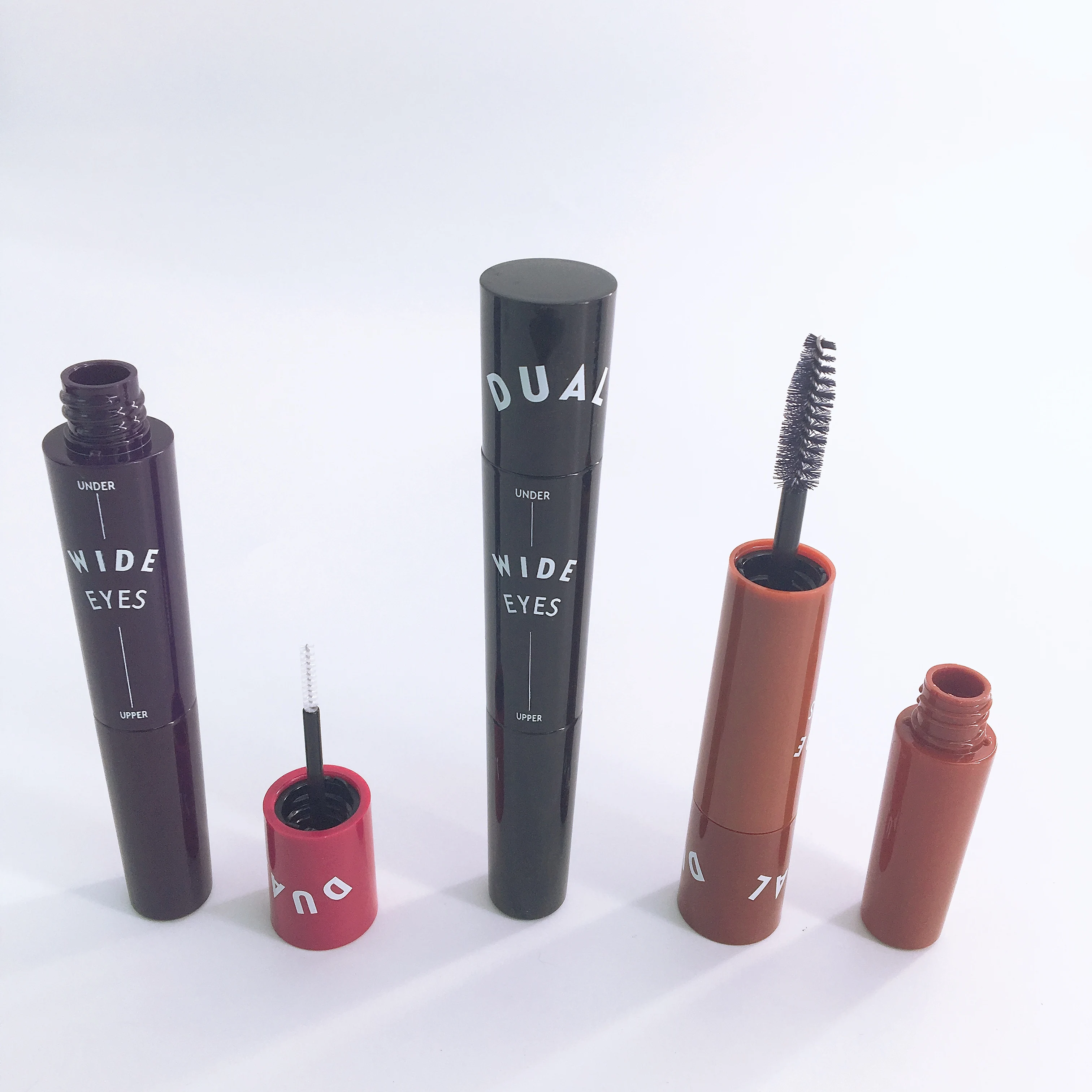 Cosmetic New Design Black Double End Mascara Tube Packaging - Buy