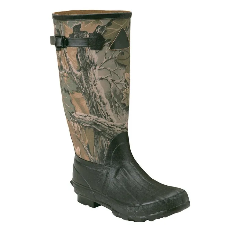 Mens Outdoor Rubber Hunting Boots With Neoprene Buy Rubber Hunting