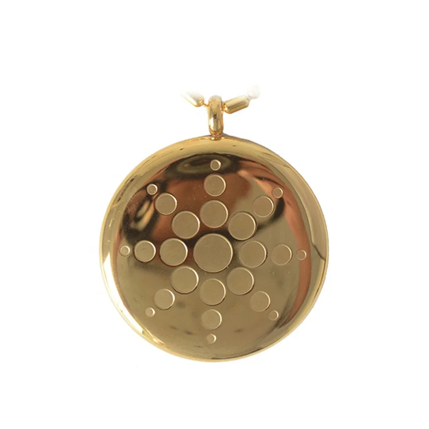 

8113 Quantum energy Mirror Pendant bio Necklace Jewelry