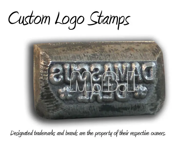 Metal Stamps,Logo Stamps,Leather Stamps 1" Hardened Steel Buy Custom