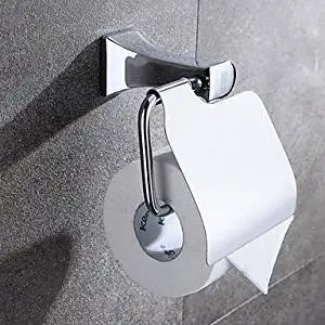 WAN Toilet Paper Holder Chrome Wall Mounted 14*13.7*9cm(5.5*5.4*3.5 inch) Brass Contemporary