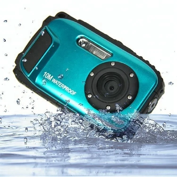 

China Supplier HD underwater submarine camera waterproof 10m digital camera with 2.7 inch TFT LCD, Red/yellow/blue