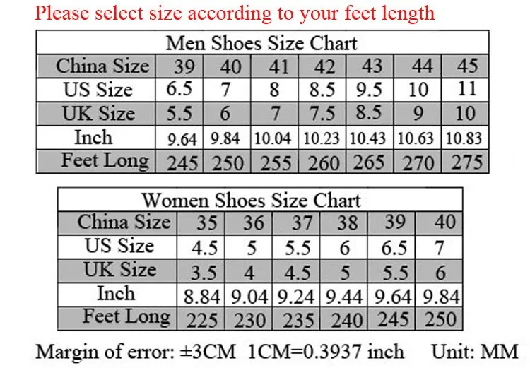 Buy > chinese women's shoe size conversion > in stock