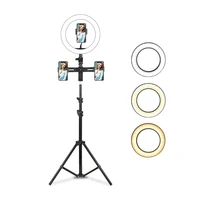 

Makeup Beauty 3200-5500k 10 Inch Ring Light with 160cm Tripod