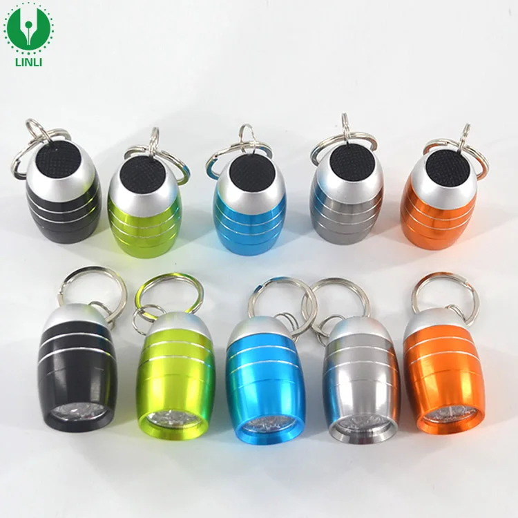
Colorful Fashion LED Beer Keychain, Glow Keyring, Blinking Key Holder 