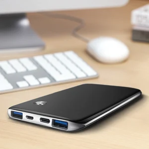 Slim 15000 mAh Wireless Power Bank QC 3.0 & Dual USB