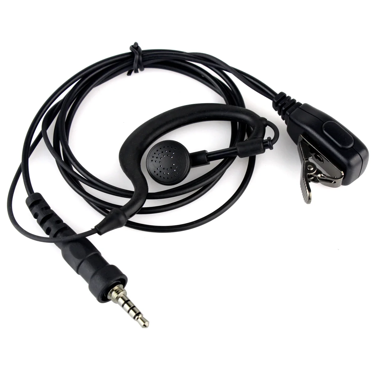 

New G-Shape Earpiece Headset PTT MIC for YAESU Vertex VX-6R VX-7R VX-177 VX-170 VX-127