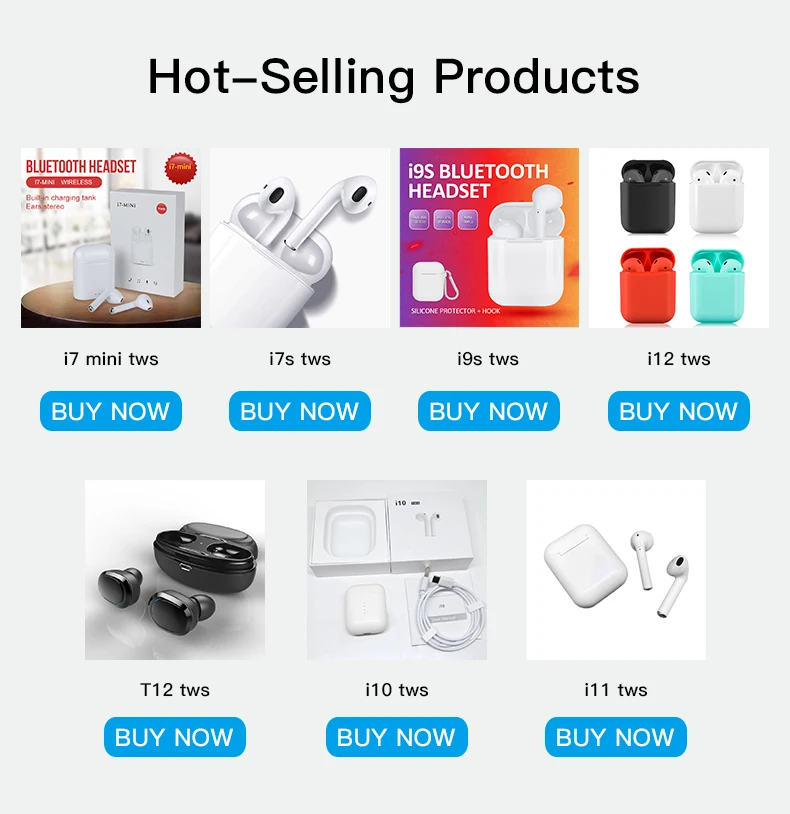 i100 Tws Waterproof Sensor Tap Touch control Casque Bluetooth 5.0 Wireless Earphone Support Wireless Charging - ANKUX.COM