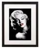 Sexy Marilyn Monroe Wall Art Decor Picture Frame Black White 8x10 11x14 Picture Frame With Mat For Decoration