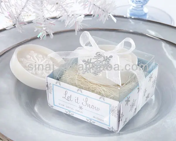 SNWF-F-8019 Let it Snow  Snowflake Soap