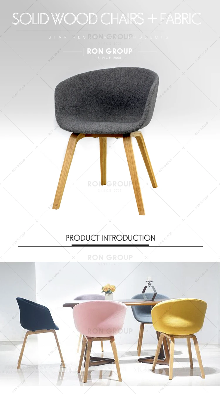 Factory custom comfortable modern arm chairs for restaurant