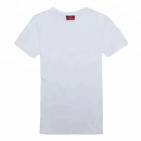 

Custom print 100% cotton short sleeve round neck men's plain blank white cotton t shirts