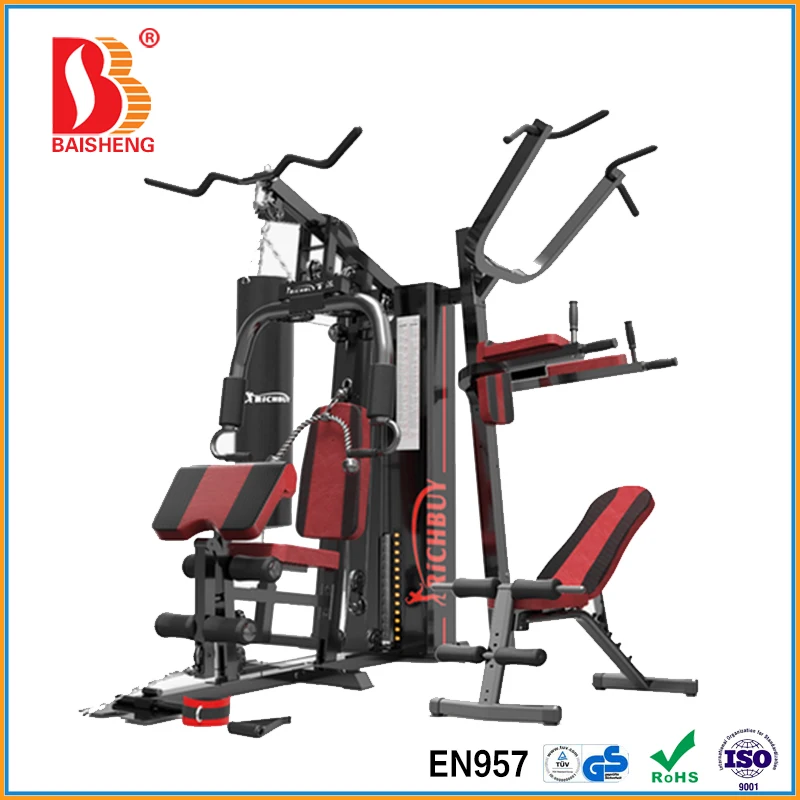 
Multi Functional Trainer Station Home Gym Equipment with 76 KG Weight Plate 