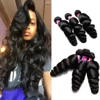 

Hot sell 2020 new products malaysia human hair loose wave virgin hair bundles