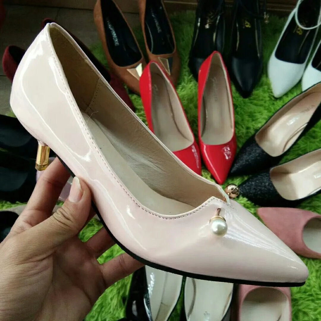 Latest Design Good Quality High Heels Shoes Women For Ladies Stocklot