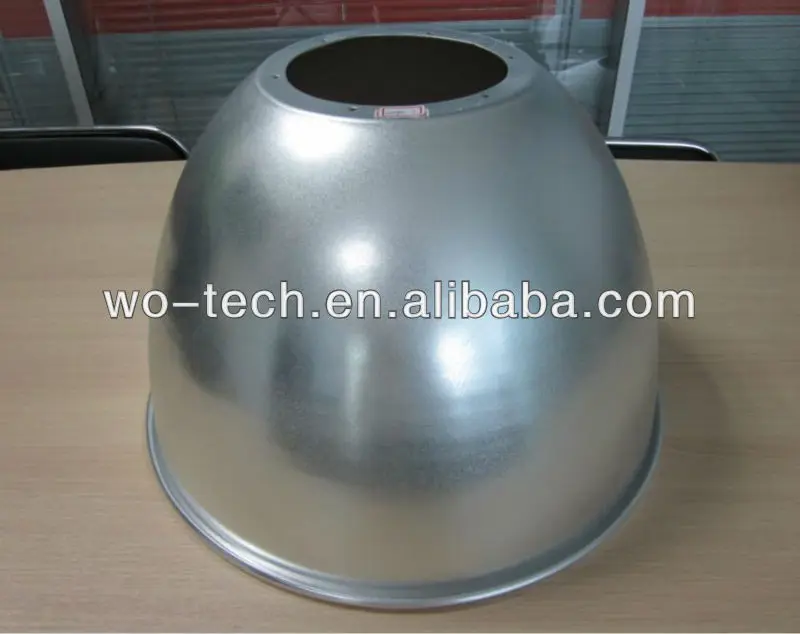 Custom Sheet Metal Spinning Aluminum Dome Light Cover Buy Metal Light