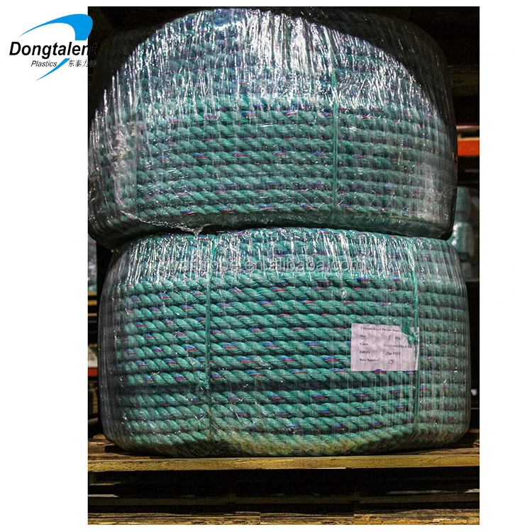 
Marine mooring twisted Polysteel rope/PP Danline rope 