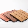 Cheap wpc interlocking wood deck tiles for outdoor