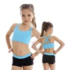 C2426 Popular children dance wear kid ballet bra top wholesale camisole dance tops