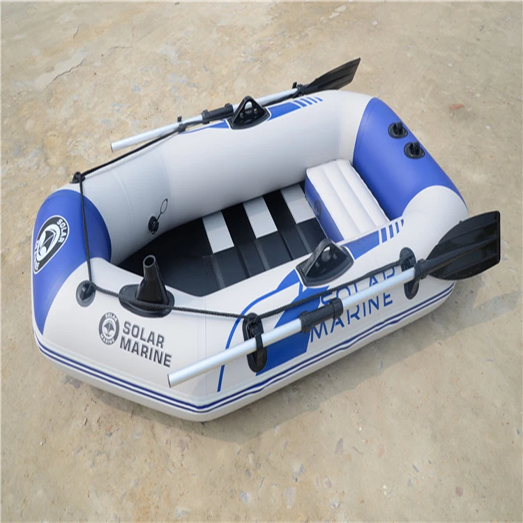 Kayak boat with big 2.3m pvc fabric inflatable boat for fishing
