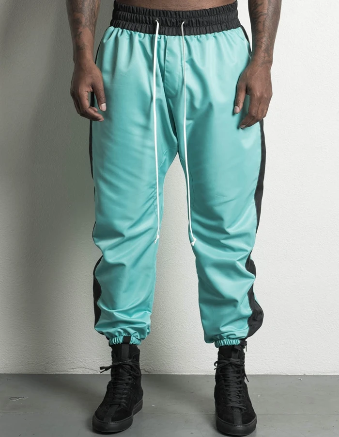 mens mesh track pants