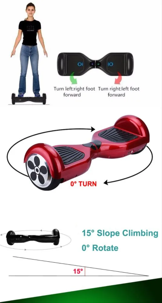 2 Wheel 10 Inch Tire Hoverboard Electric Skateboard With Ce Buy