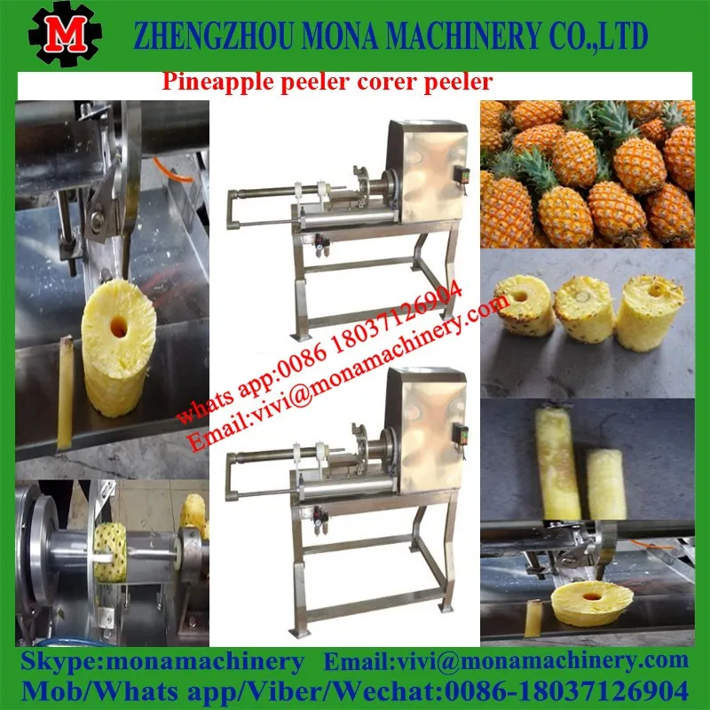Industrial Pineapple Peeling Machine/automatic Pineapple Peeling Coring