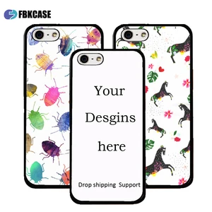 Retail/Wholesale/Drop shipping support Custom 2D sublimation luxury silicone mobile phone case for iphone 5